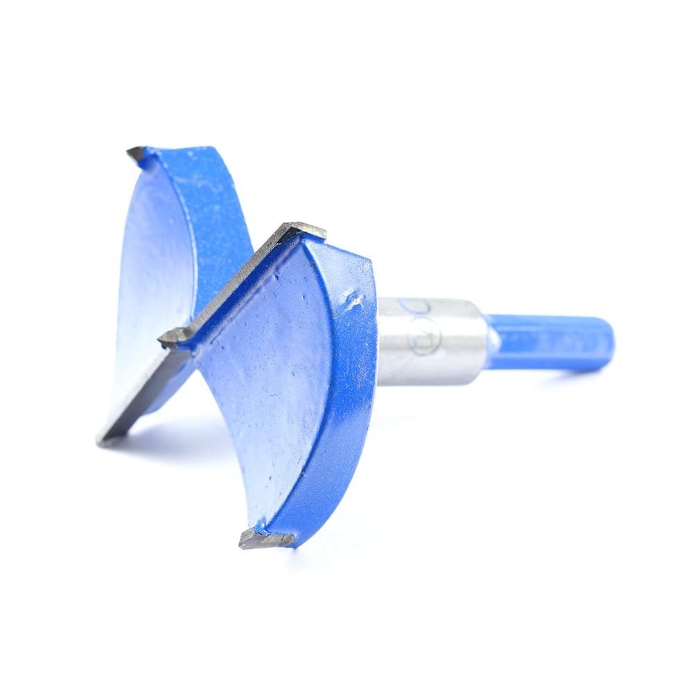 Genubi Industry 1 Count 234 Inch 70mm Forstner Drill Bit Woodworking Hole Saw Wood Cutter Professional Alloy Steel Wood Drilling Woodworking Hole Boring Bit Power Rotary Cutting Tool Blue