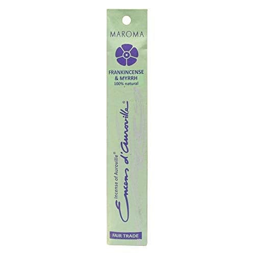Maroma EDA Incense, Frankincense and Myrrh, 10 Count