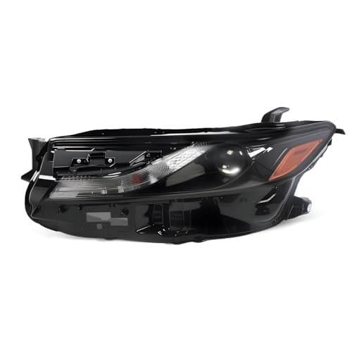 Aspaton Single Lens Headlight Assembly Compatible with 2024 2025 Camry LE SE Right Headlamp 81110AQ010 Passenger Side