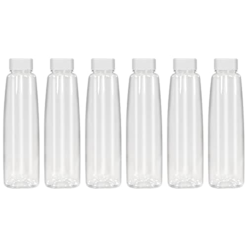 PEARLPET Kohinoor BPA-Free Plastic Water Bottle Set |Lightweight, Leak-Proof & Freezer Safe – Pack of 6 (1000ml Each), Transparent
