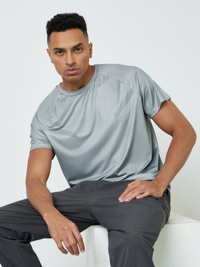 Styli Men Raglan Sleeve Training T-Shirt