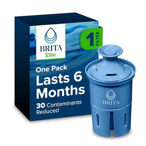 Brita Elite Water Filter Replacement for Pitchers and Dispensers, NSF Certified to Remove 99% of Lead, 1 Count