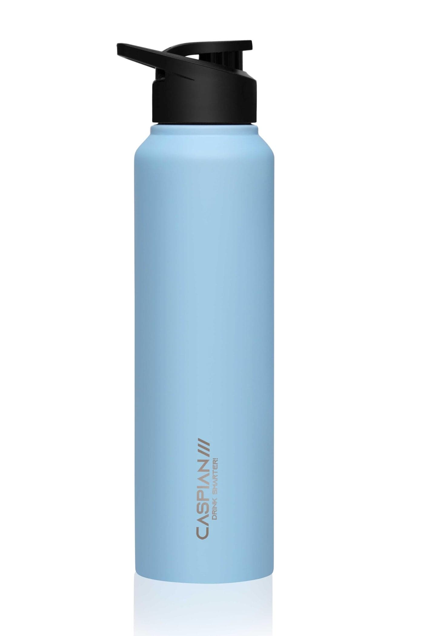 CASPIAN /// HIke ISI Certified Stainless Steel Water Bottle 1 ltr. (Sky Blue, 1 Litre) | Leak Proof Sipper for Fridge Home Office Travel School Kids Boys Girls Adults Sports Gym Yoga Gift | BPA Free