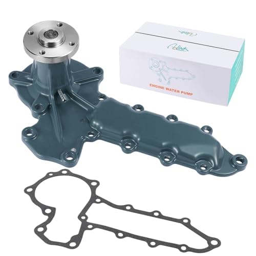 AULINK Water Pump 15521-73039 15521-73033 6653941 6684225 For Kubota Engine L235 L275 L355S L3350 L4350 R420 R520 V1902 V2003 V2203 V2403 D1703 D1402 Bobcat S175 S185 S150 643 645 743 751 753 763 773