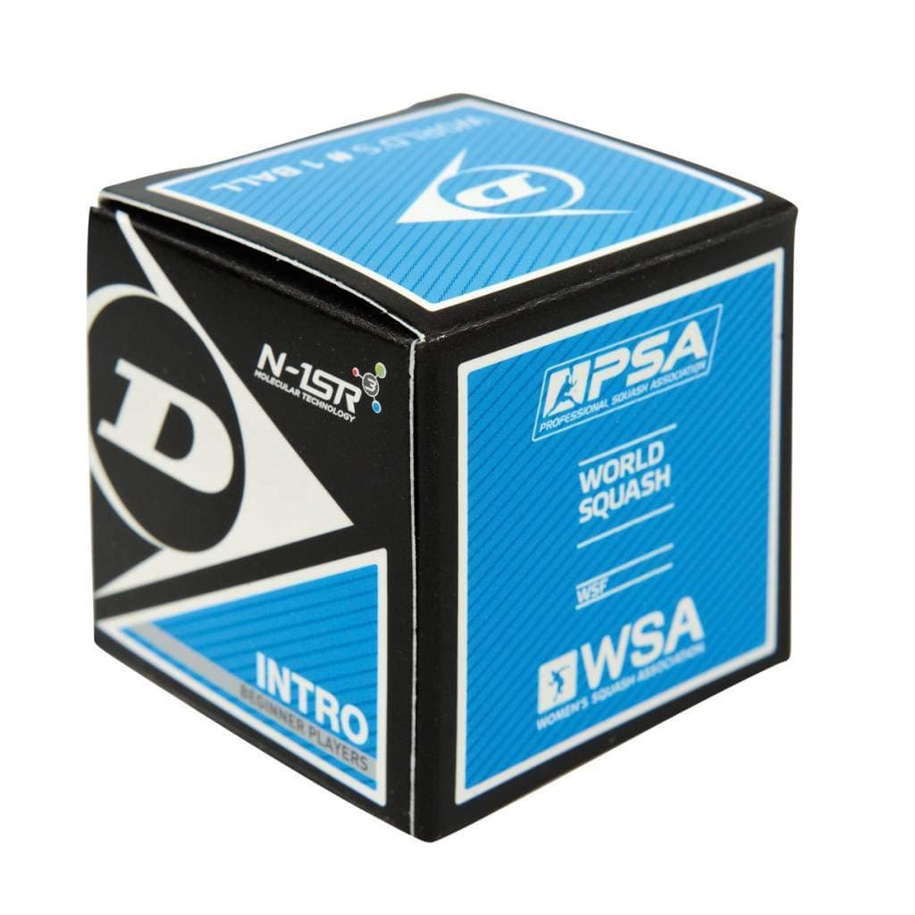 Dunlop Sports Intro Beginner Squash Ball 12Ball Box