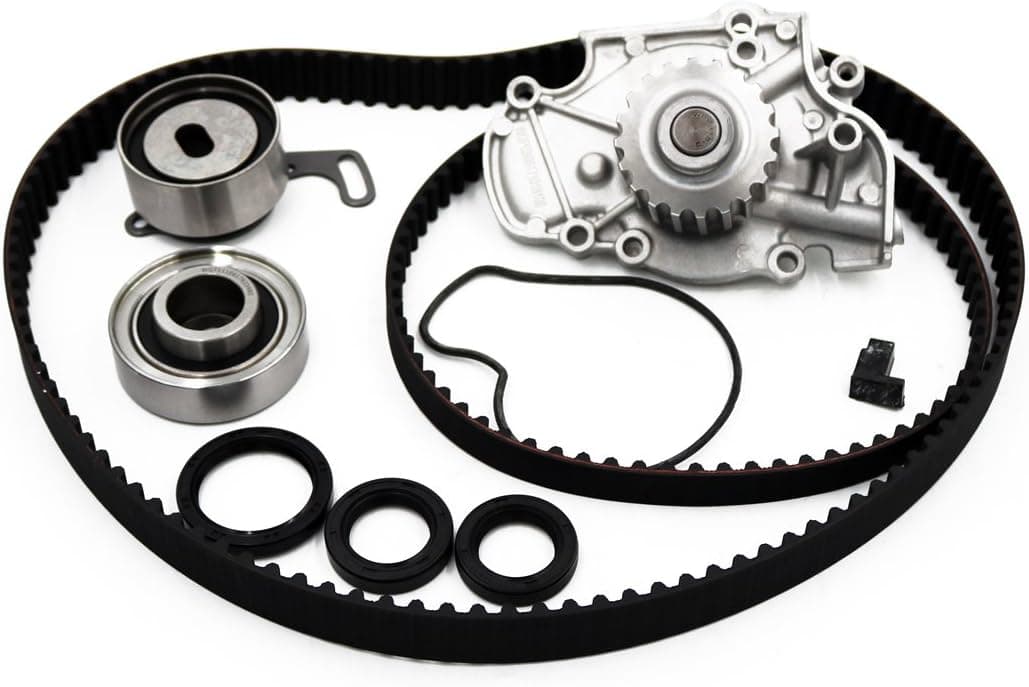 WQ W&Q AUTO PARTS Timing Belt Water Pump Kit for Honda Accord, Acura CL, Honda Odyssey, Isuzu Oasis