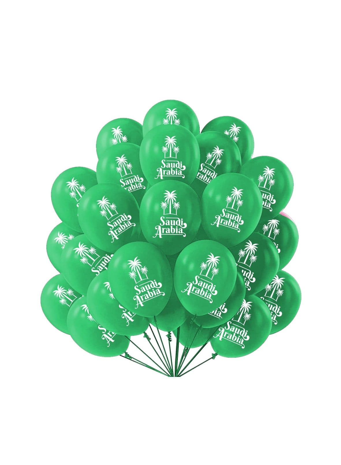 Saudi National Day Latex Balloons – Perfect for Decorating Parties, Schools, and Celebrations – Ideal Souvenir and Party Favor for Celebrating Saudi National Day Events