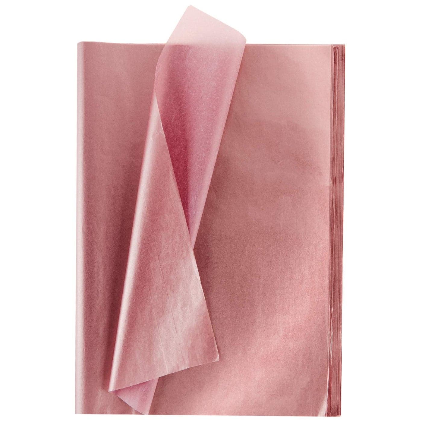 Whaline Rose Gold Tissue Paper Bulk 100 Sheets Metallic Gift Wrapping Paper for Weddings Birthday Party Showers Arts Crafts DIY Christmas