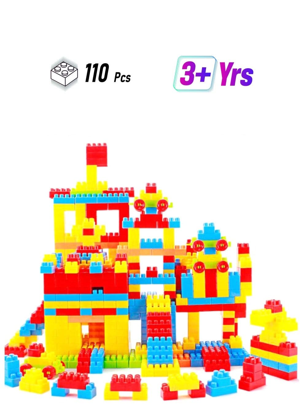 110 Piece Building Block Toy Set M264 110