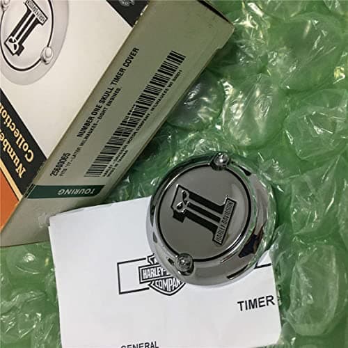Number One 1 Skull Timer Cover Compatible for Harley Davidson Milwaukee Eight 2017 25600065