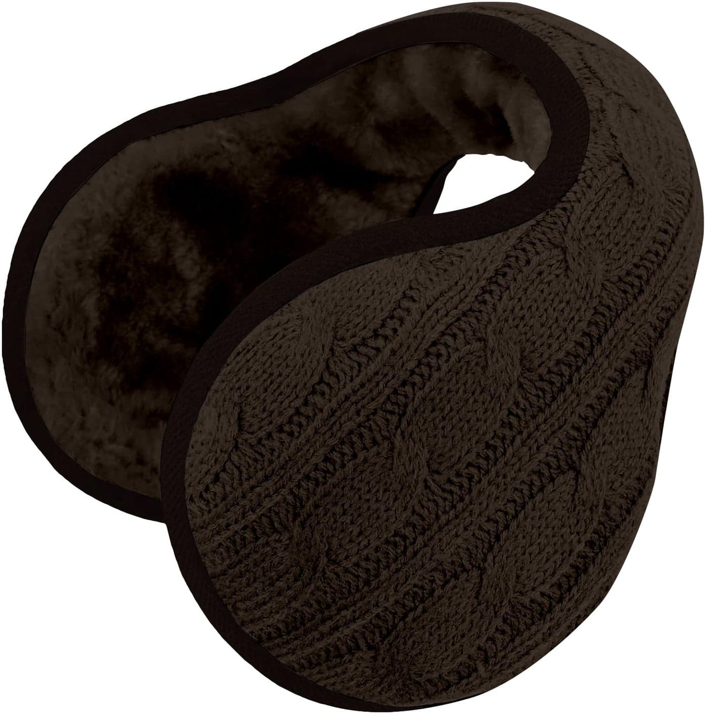 NORTHWIND Winter ear muffs for men, ear muffs for women, ear cover for winter Behind The Head Style Winter Earmuffs for Men & Women Adjustable (BROWN)