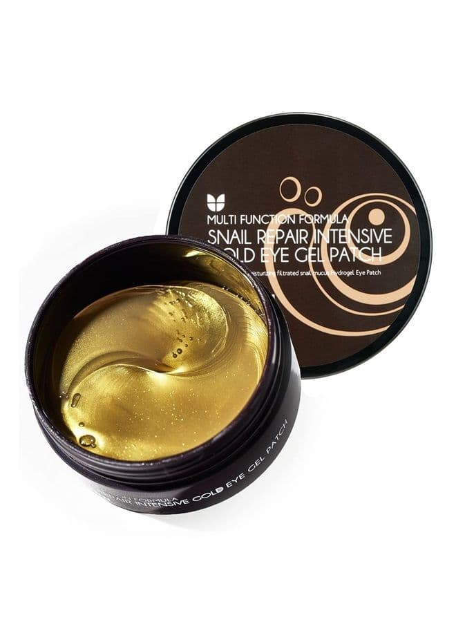 Under Eye Collagen Patches Eye Masks with 24K Gold and Snail, Eye Gel Treatment Masks for Puffy Eyes, Eye Pads for Dark Circles, Under Eye Bags, Anti Wrinkle, Moisturizing Improves Elasticity 30 PAIRS