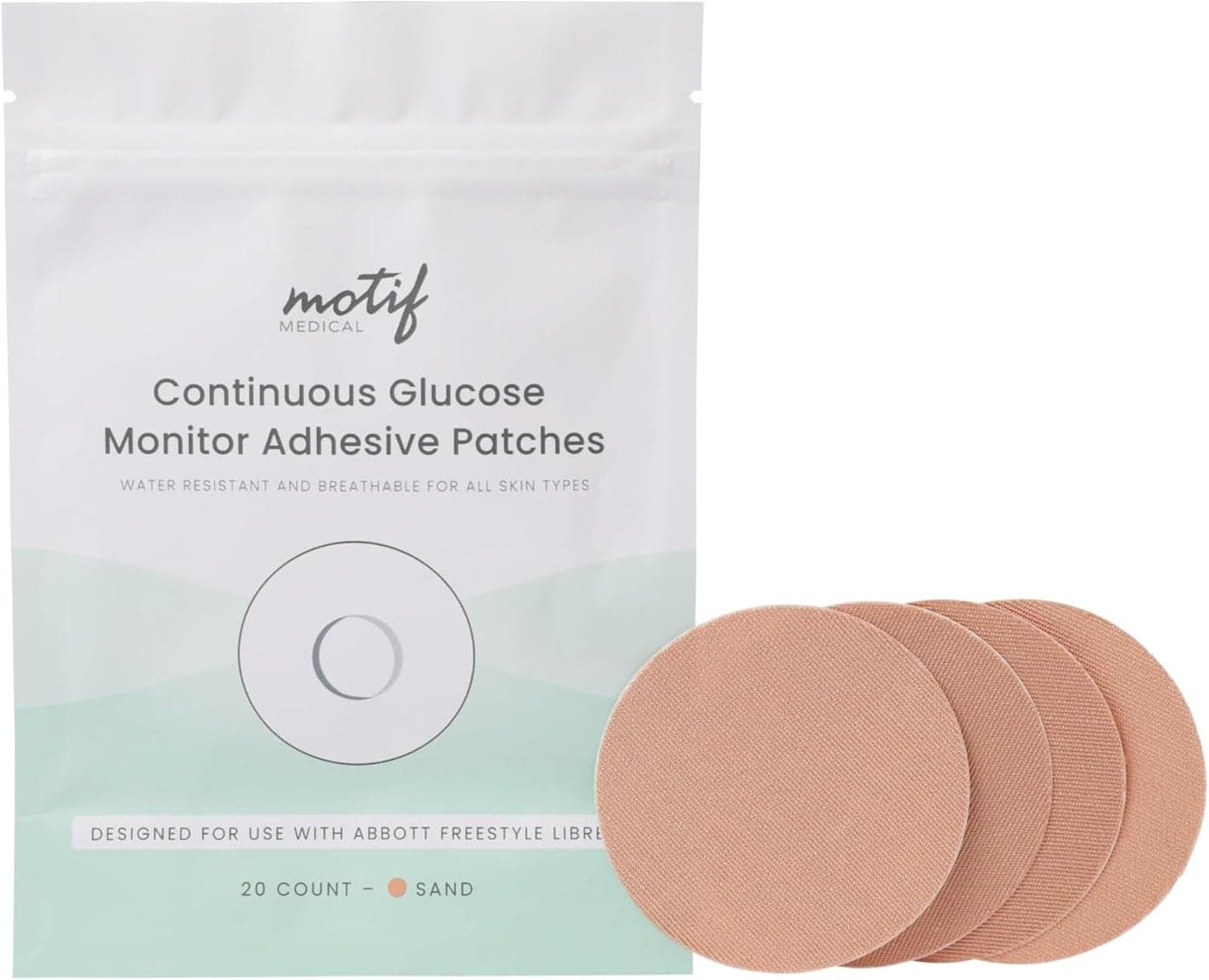 Motif Medical CGM Patches (20/Pack) - Libre 2
