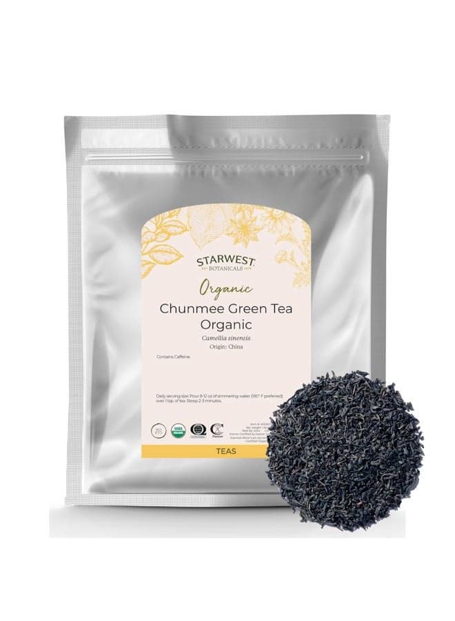 Organic Chunmee Greentea, 1-pound Bag
