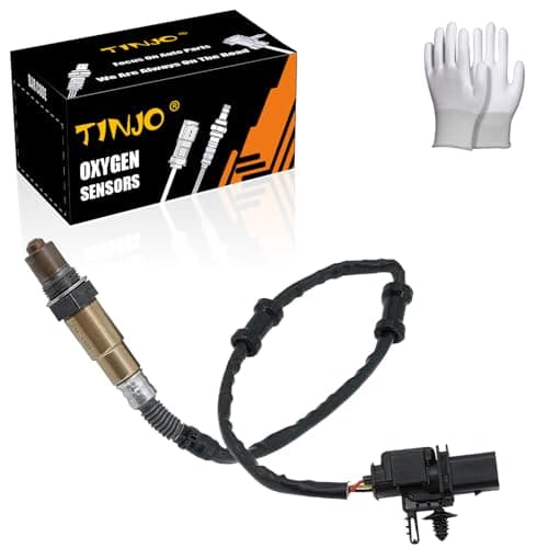 TINJO Oxygen O2 Sensor 234-5107 Upstream Replacement for Audi A3 TT, Volkswagen CC GTI Jetta Passat, Ford Expedition F150, BMW X5 335d 535d, Porsche 911 Cayenne, O2 Oxygen Sensor Replaces# 250-25035