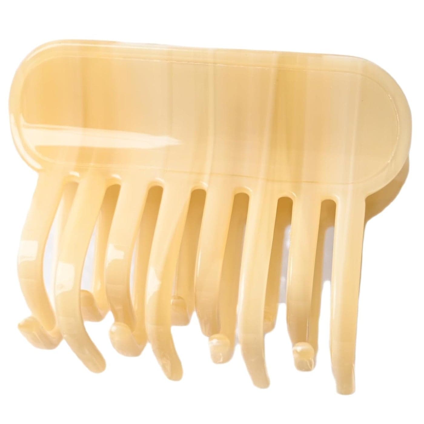 Hair crab Medium Claw clips For Women Acetate Headwear Marble beige