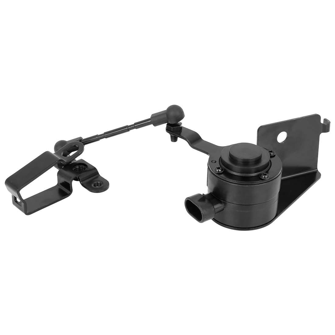 X AUTOHAUX Rear Left Side Black Height Level Sensor for Cadillac Escalade for Chevrolet Avalanche Tahoe 20072011 for GMC Yukon 15128648
