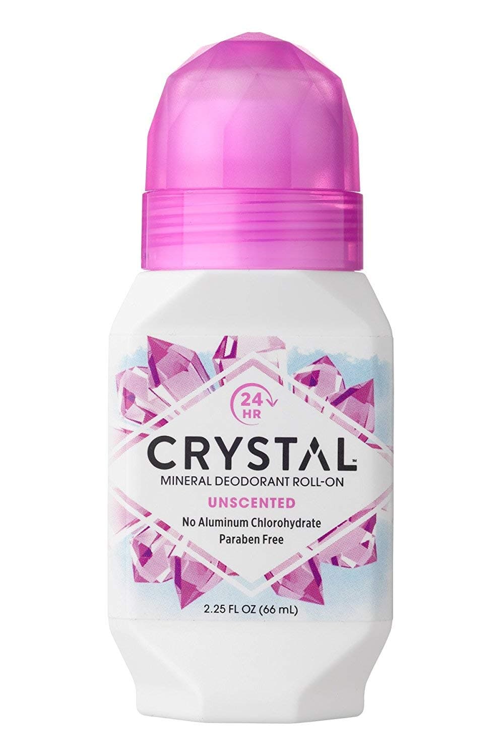 Crystal Body Deodorant RollOn 225 oz Pack of 12