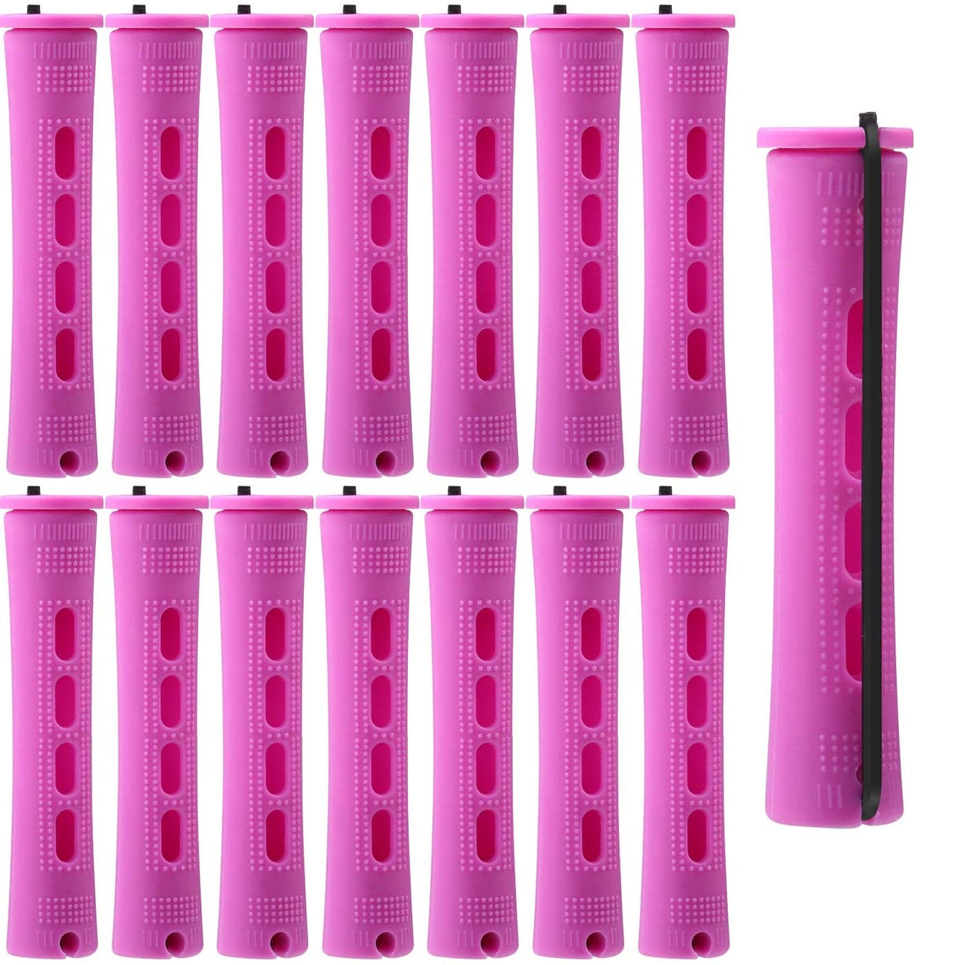 WILLBOND 60 Pcs Perm Rods for Long Hair Plastic Curl Rods Cold Wave Irons Curling Roller for Hair Styling Hairdressing Toolsnullnull