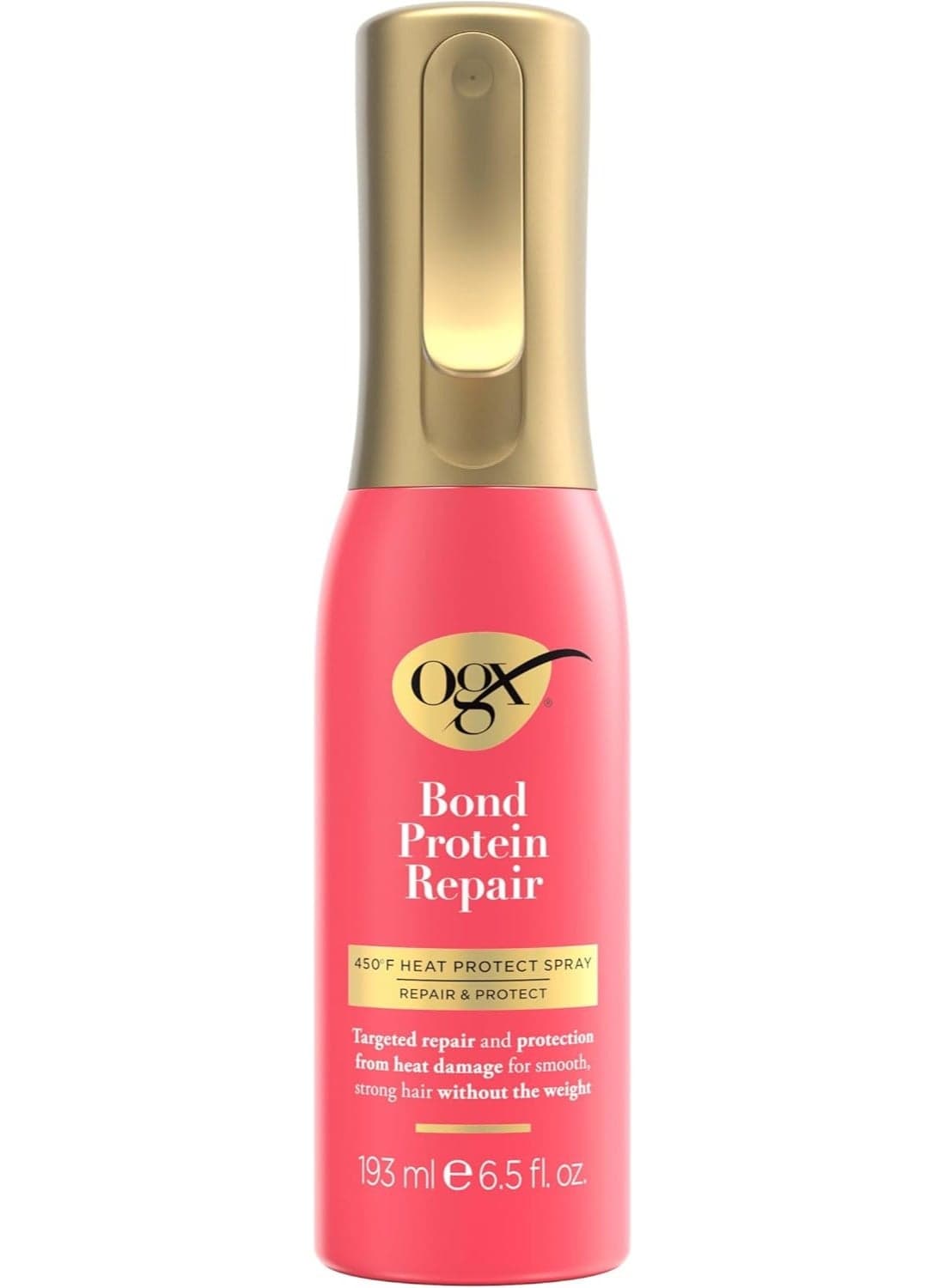Repair & Protein Bond Repair Heat Protectant Spray 450°F Thermal Protection Spray for Targeted Damage Repair and Heat Damage Protection 6.5 fl oz