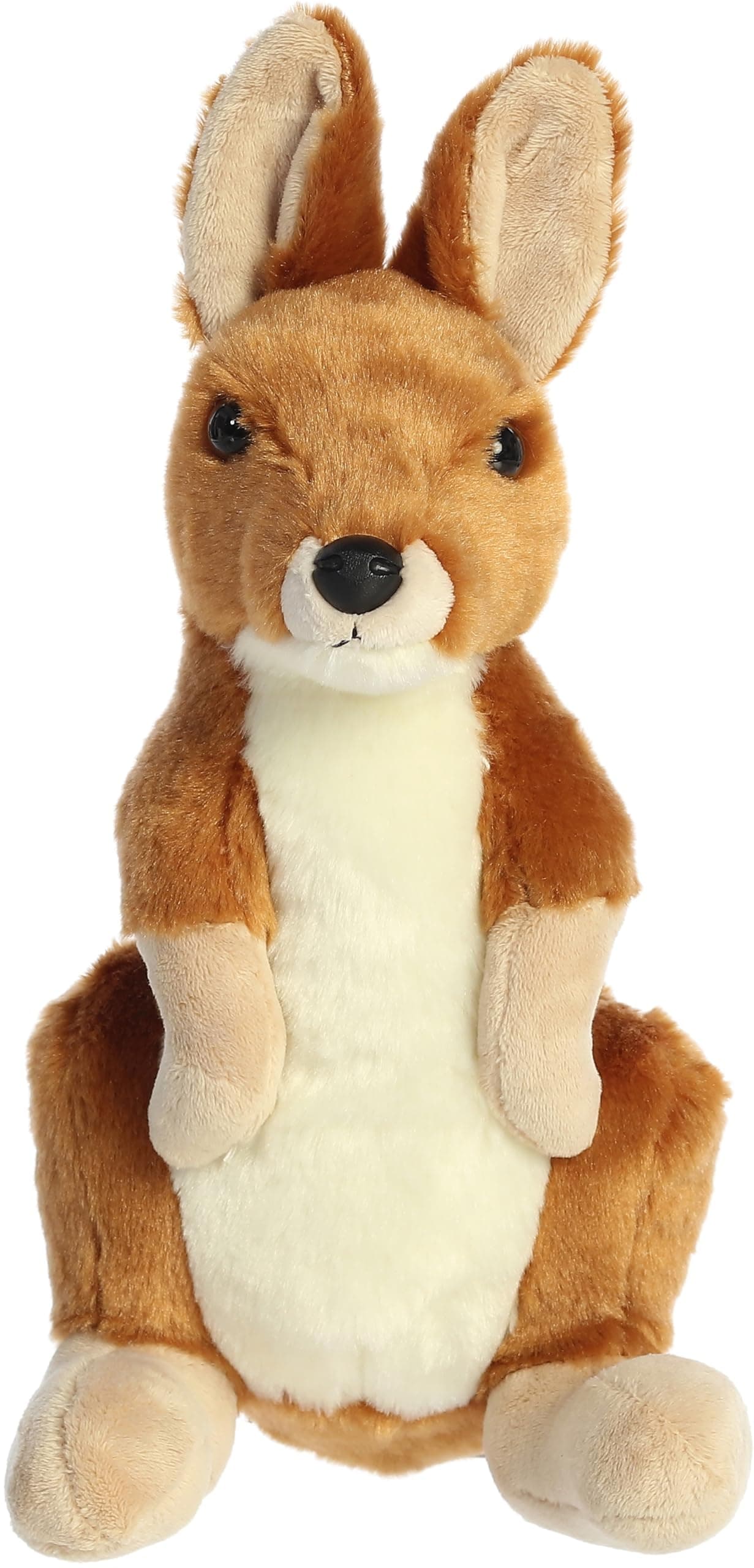 Aurora® Adorable Flopsie™ Kangaroo Stuffed Animal - Playful Ease - Timeless Companions - Brown 12 Inches
