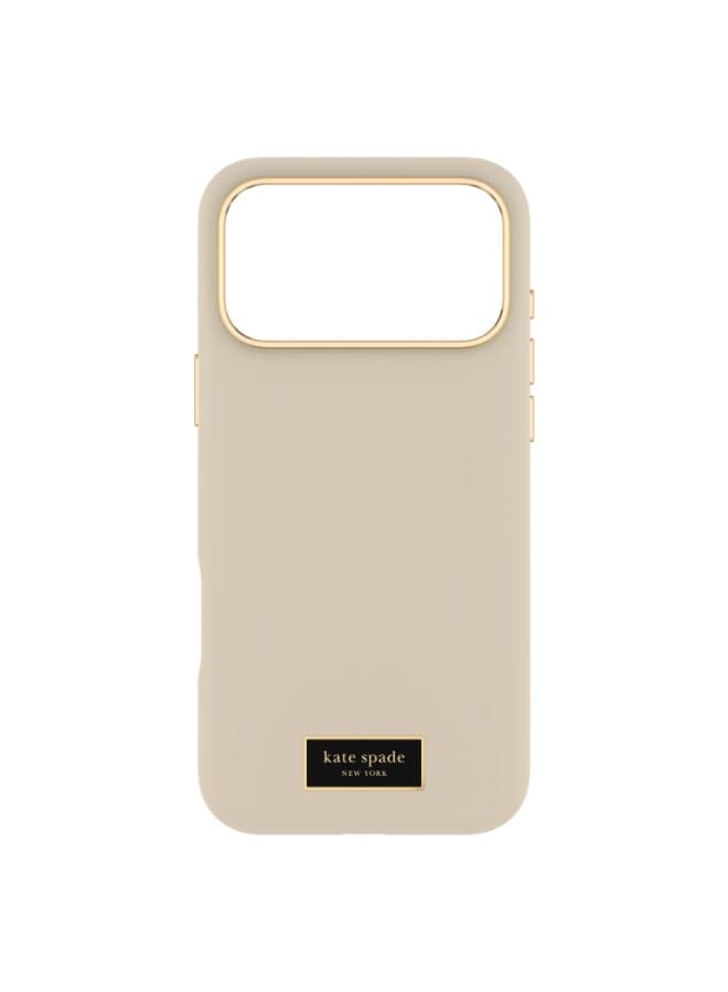 Case w/ Magsafe for Apple iPhone 17 Pro Max 6.9" | 12-Ft Drop Protection w/ Anti-Scratch Anti Color Fade Coating, Raised Edges, Fashion Case, Wireless Charging - Perfect Beige