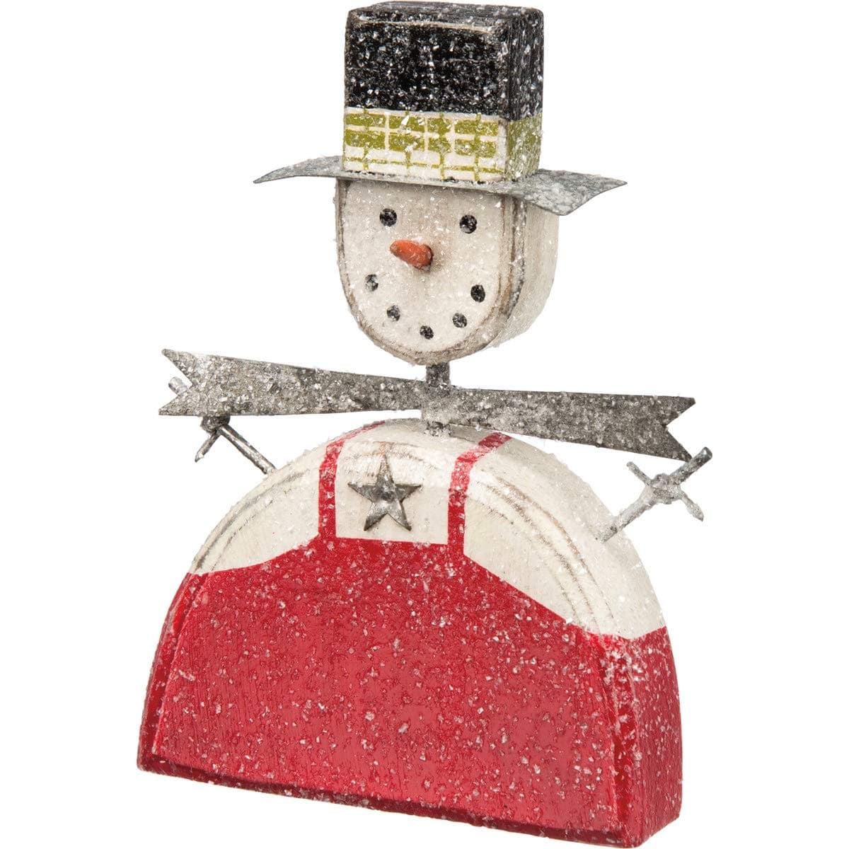 Primitives by Kathy 25296 Snowman Sitter Fat Boy