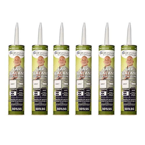 Dicor 501LSG-1 Grey Lap Sealant - 10.3 Ounces (6 Pack)