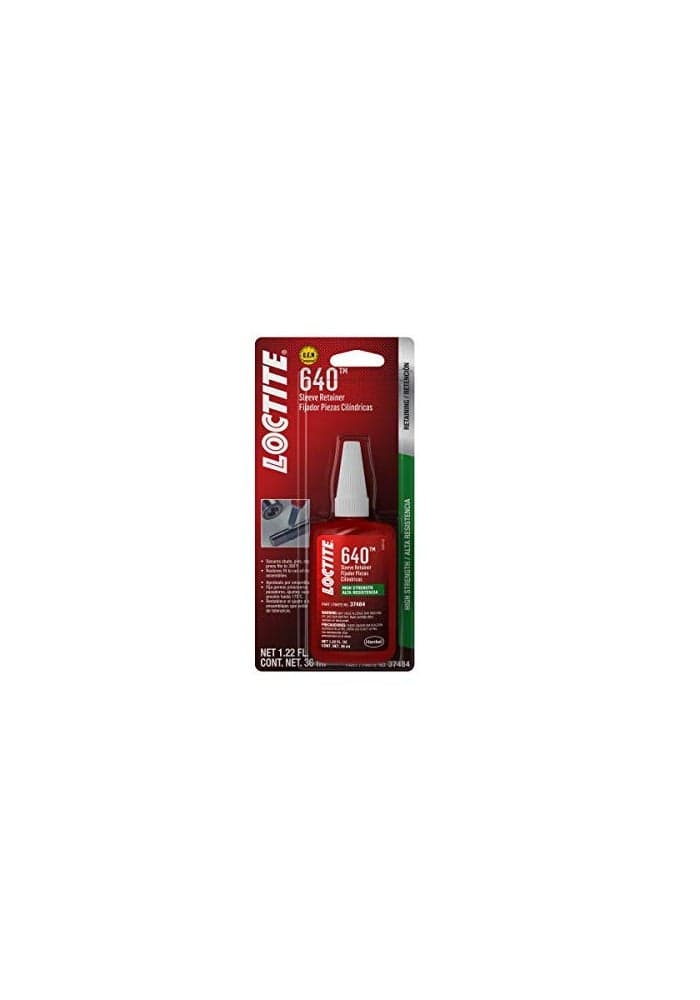 Loctite 37484 640 High Strength Sleeve Retainer Bottle 36 ml