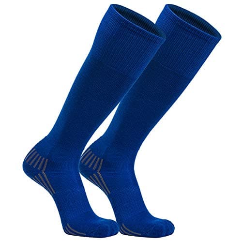 Franklin Sports Youth-Baseball + Softball Socks - Yellow-Baseball + Softball Knee Socks for Kids - Boys + Girls Tall Sports Socks - Youth Medium