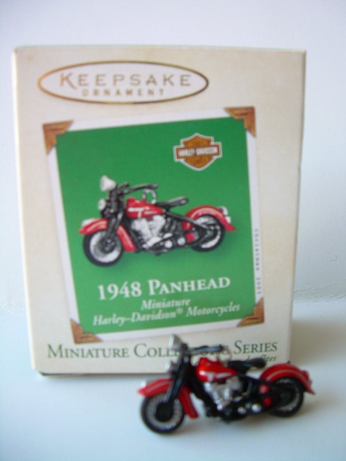 QXM4879 2003 Hallmark 1948 Panhead Miniature Harley Davidson 5th