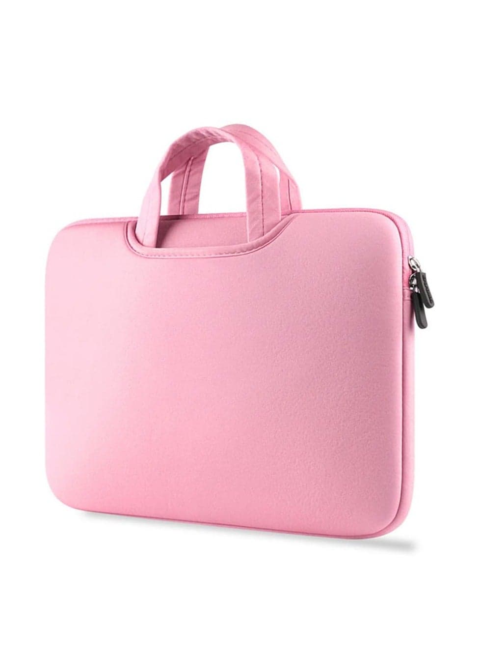 Laptop Tablet Sleeve Case Slim Travel Men Women Handle Bag Durable Business Messenger Briefcases For MacBook Air Pro Retina (11 inch Pink)