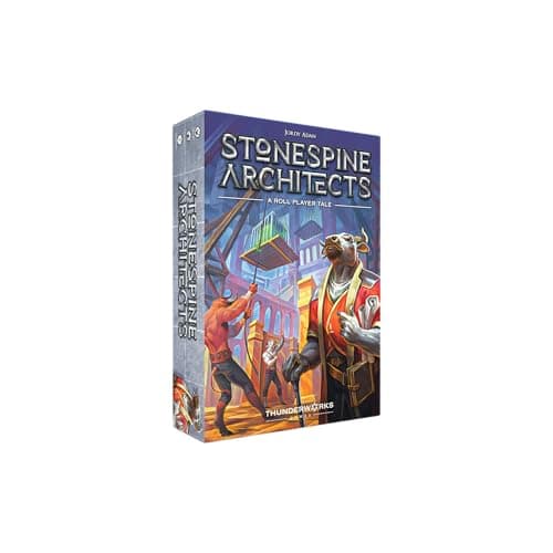 Stonespine Architects Board Game The CardDrafting Game of Dungeon Design Competitive Labyrinth Building Strategy Family Game 4560 Minutes for 15 Players Ages 10 by Thunderworks Games