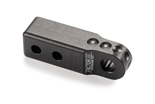 Factor 55 00020-04 Hitchlink 2.0 Rated at 9500 lb Ultimate Failure at 51,000 lb Convert Your Vehicles Hitch Receiver into a Recovery Point. Ideal for 4x4 Off Road Adventures – Black