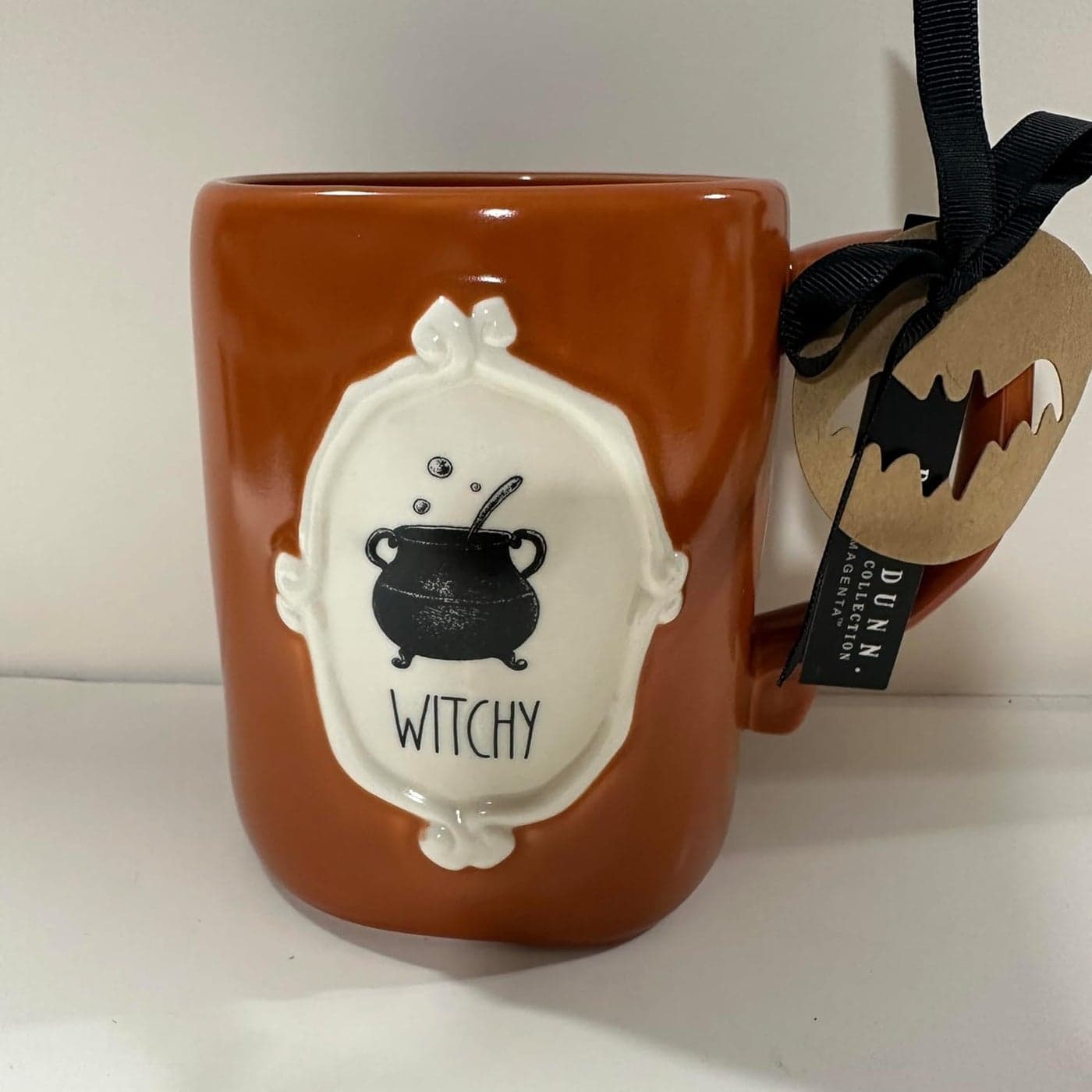 Rae WITCHY Coffee Mug Allside Brown HALLOWEEN MUG Dunn by Magenta
