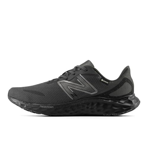 New Balance Men's Fresh Foam Arishi V4 Running Shoe, Black/Black, 10.5 X-Wide