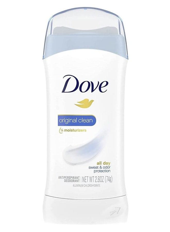 Invisible Solid Anti-Perspirant/Deodorant, Original Clean, 7.8 Oz, Pack of 3