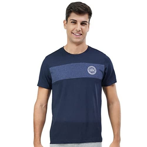 U.S. POLO ASSN. Men's Regular Fit T-Shirt (8905034734445_Navy Blue_L)