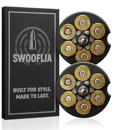 Swooflia Car Coasters for Men - Bullet Shape Ceramic Car Cupholder Coaster Cool Absorbent Mat Coaster with Cork Base 2 Pack Automotive Cup Holder Accessories New Driver Gifts