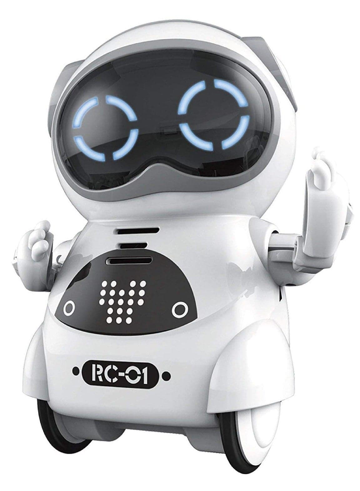 Pocket Robot, Cute Robot Pets, Rechargeable Smart Talking Robots for Kids, Talking Interactive Dialogue Voice Recognition Record, Singing Dancing Telling Story Mini Robot