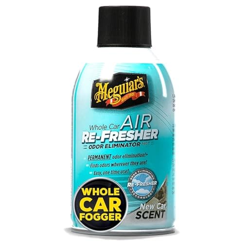 Meguiar's® Whole Car Air Re-Fresher | Eliminates permanent Odour | produces new car scent | One time solution for removing any strong odour