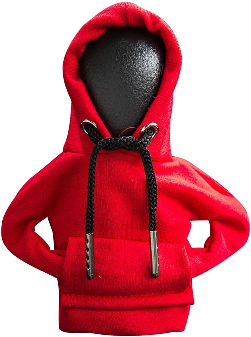 ECDREAM Red Gear Shift Hoodie Cover