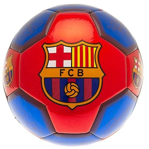 FC Barcelona Signature Soccer Ball 5 BlueRed
