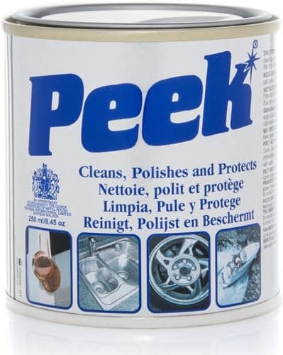 Tri-Peek-33007 Peek Polish, Aluminum and Chrome Metal Polish - 250ml (9.83 oz) Can