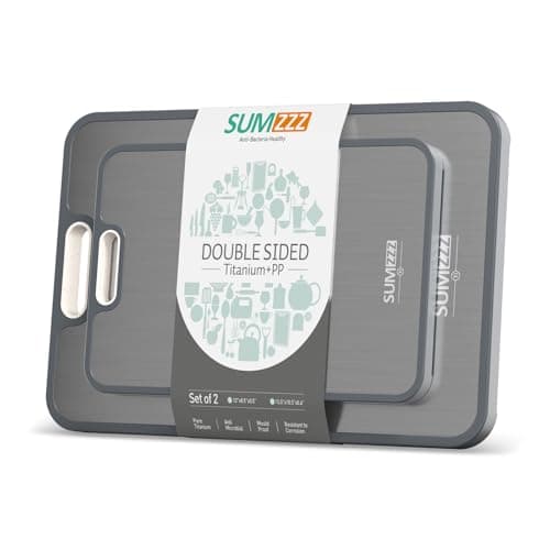 Titanium Cutting Board for Kitchen Cutting Board Double Sided Food Grade Pure TitaniumPP Easy to Clean1551051285