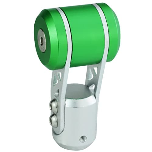 Abfer Green Shift Knob Car Aluminum Alloy T Handle Shifter Gear Lever Head Fit for Most Manual Vehicle