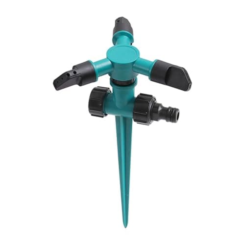 Vbvbip 360° Rotating Adjustable Sprinkler - High-Pressure Watering System for Lawn, Garden & Yard Irrigation | Easy Install | Durable Design