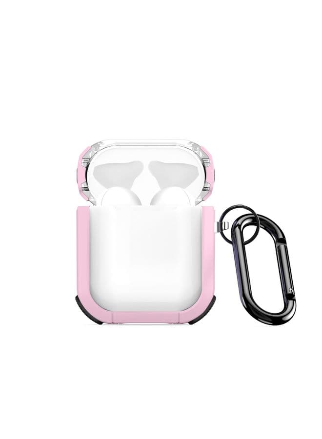 Case Cover For AirPods 2 / 1 DUX DUCIS PECD Series Earbuds Box Protective Case Pink