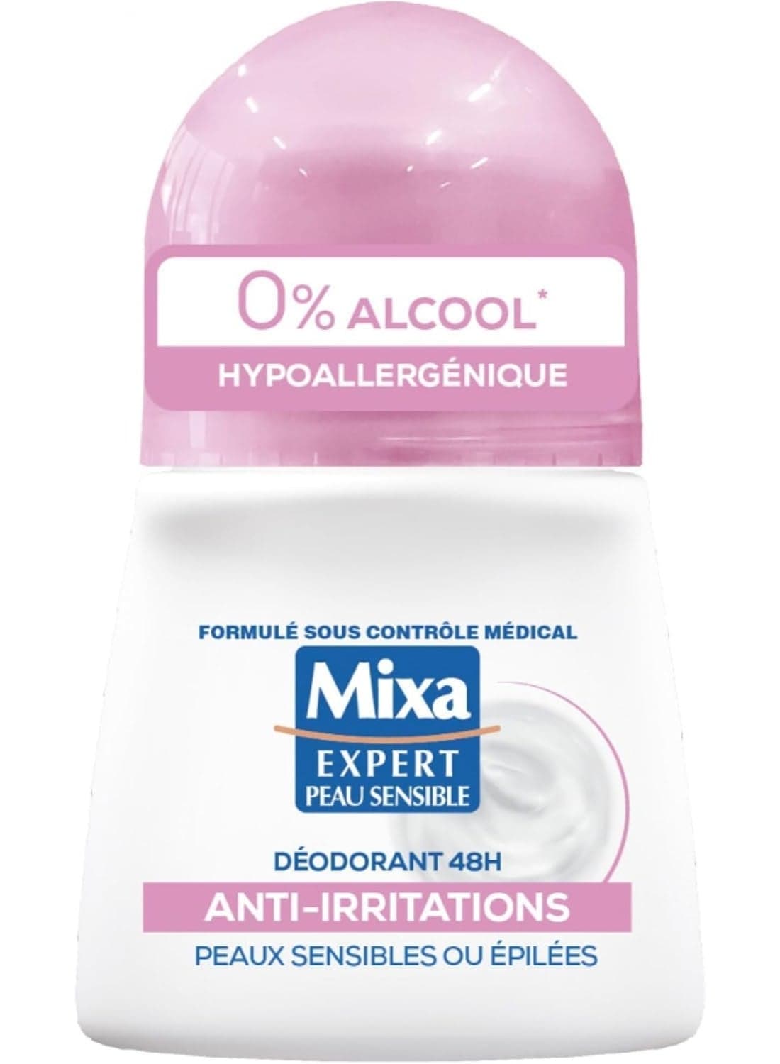 Mixa Anti-Irritation Deodorant with 48 Hour Ball
