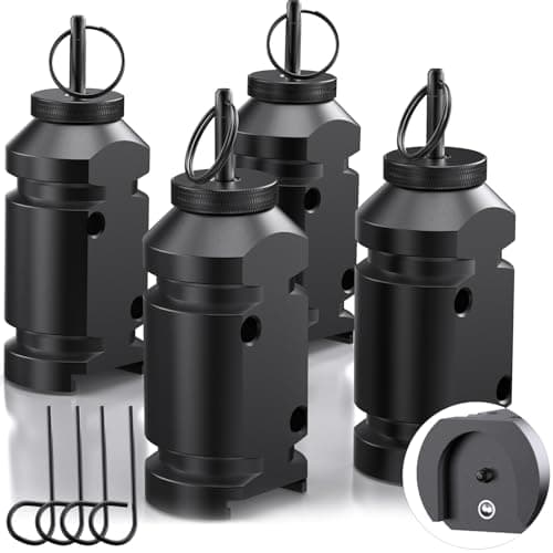 Perimeter Trip Alarm, 12 Gauge Camping Trip Wire Alarm Device, Early Warning Security Safety/Bear Deterrent,Camp -4Pack